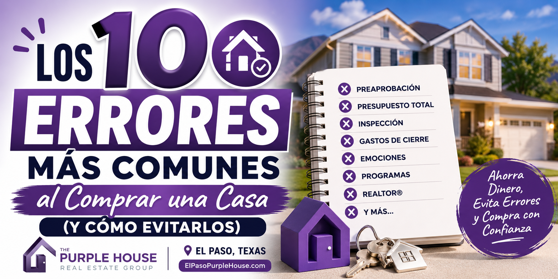 Los 10 Errores Mas Comunes Al Comprar Casa Y Como Evitarlos header image.