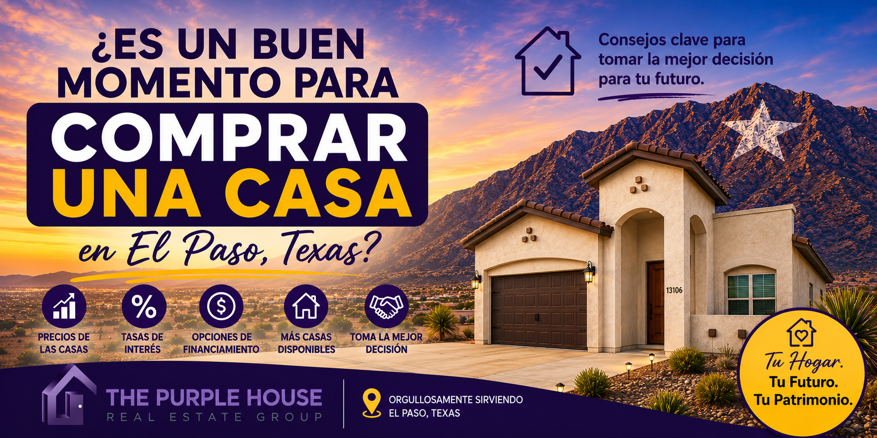 Es Un Buen Momento Para Compara Casa en El Paso TX