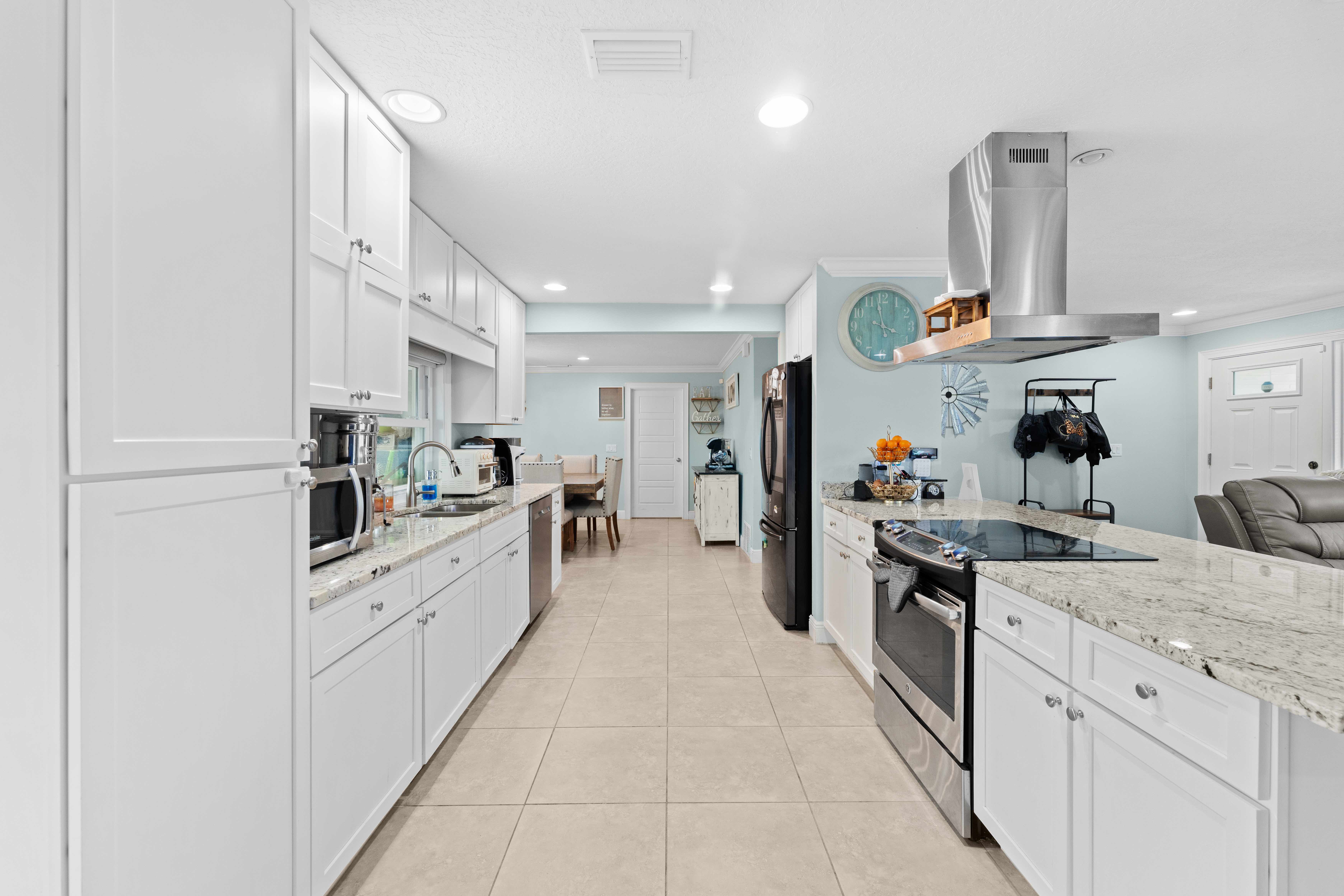 Updated Kitchen Layout in Diana Shores, Merritt Island, Florida