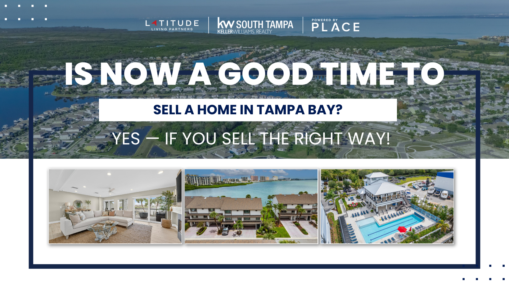 Is Now a Good Time to Sell a Home in Tampa Bay? header image.