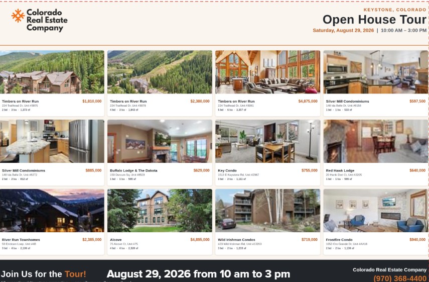 12 Open House Keystone Co