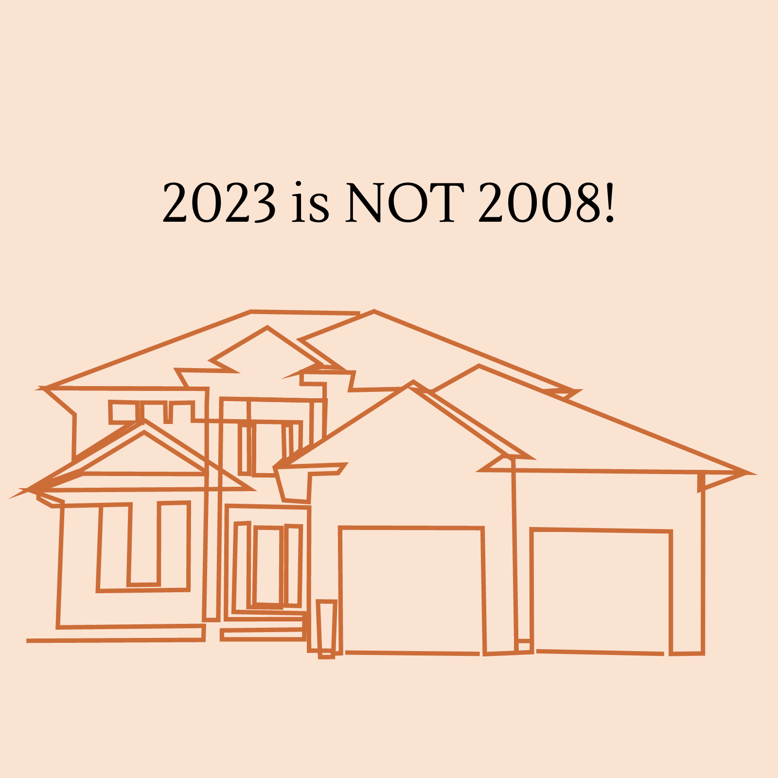 It is NOT 2008! header image.