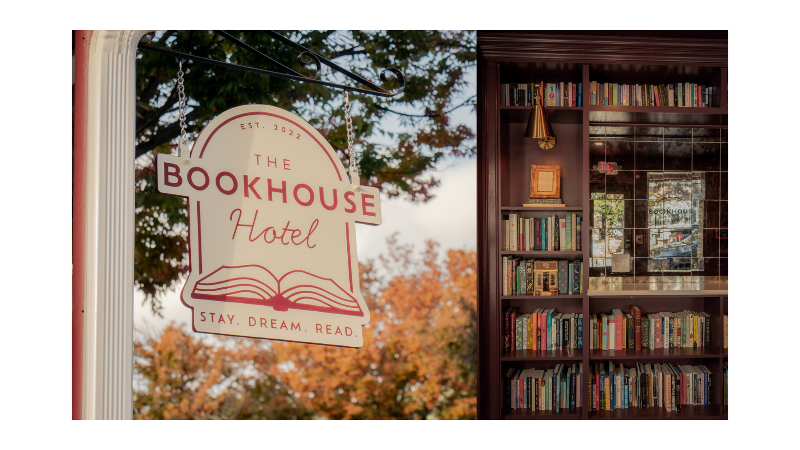 A Book Lovers Dream - The Bookhouse Hotel header image.