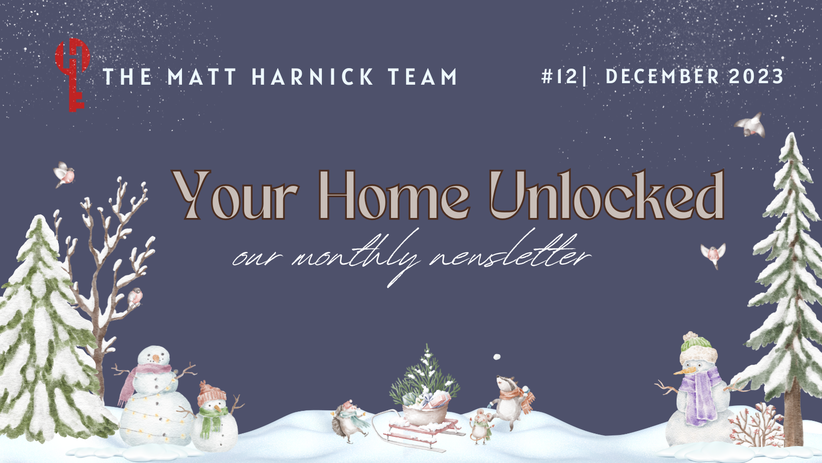 December Your Home Unlocked header image.