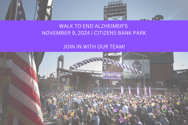 Walk to End Alzheimer's! header image.