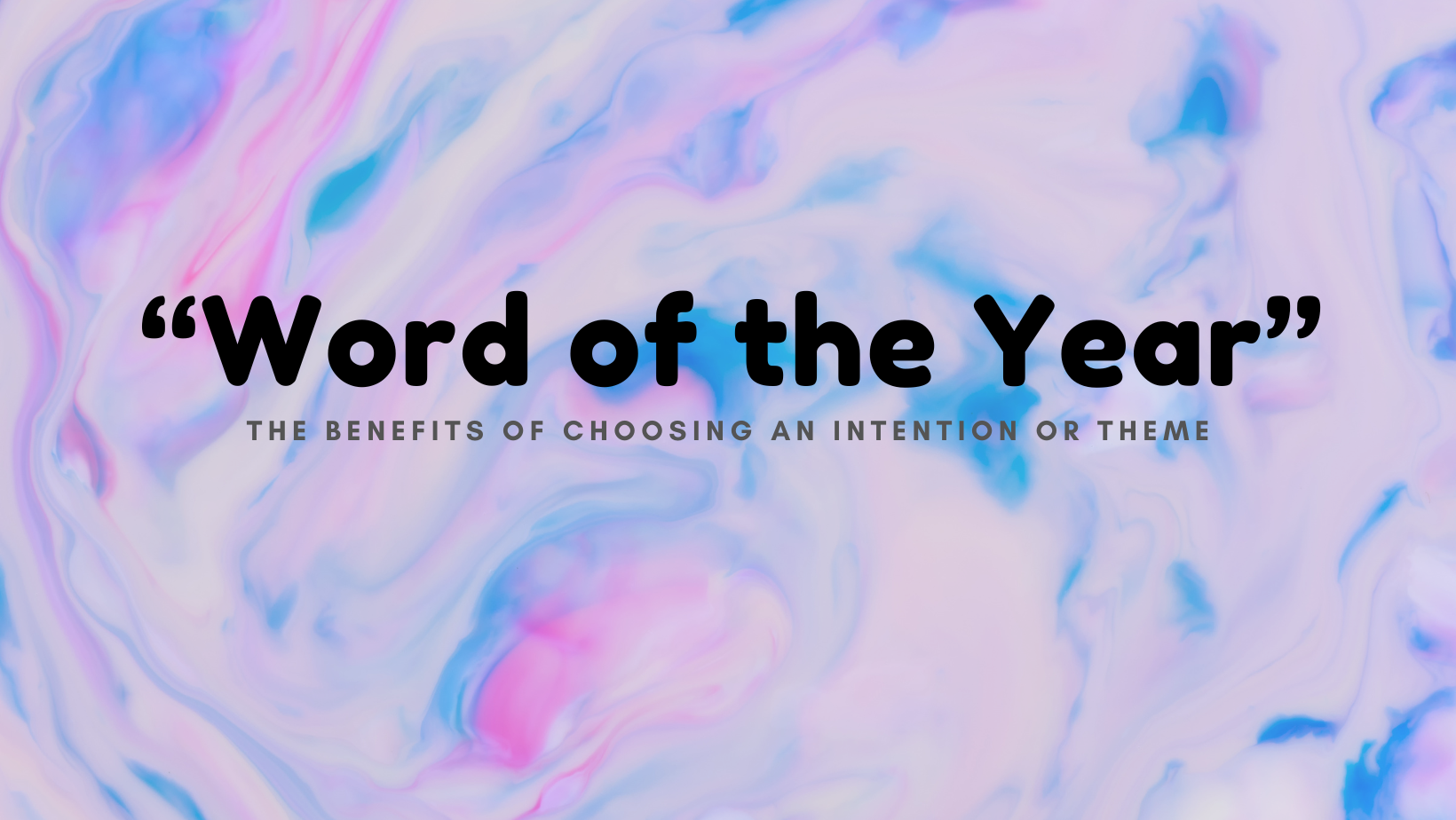 Why choose a word? header image.