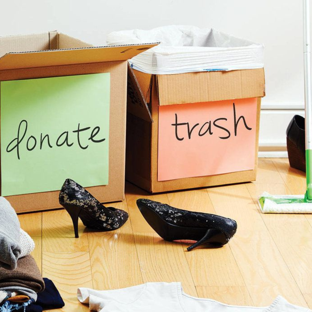 5 Practical Spaces To Declutter This Fall header image.