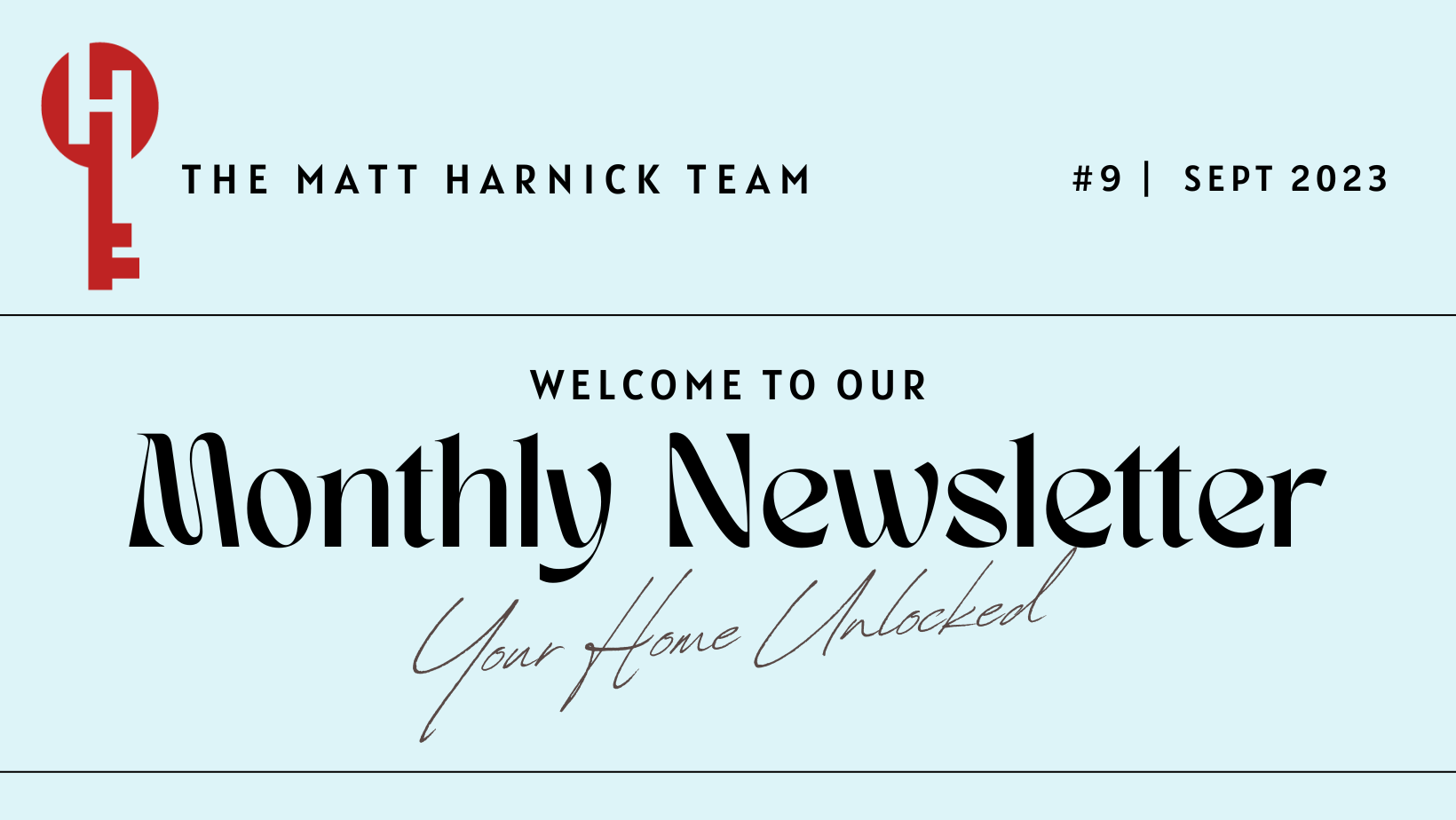 August Newsletter header image.