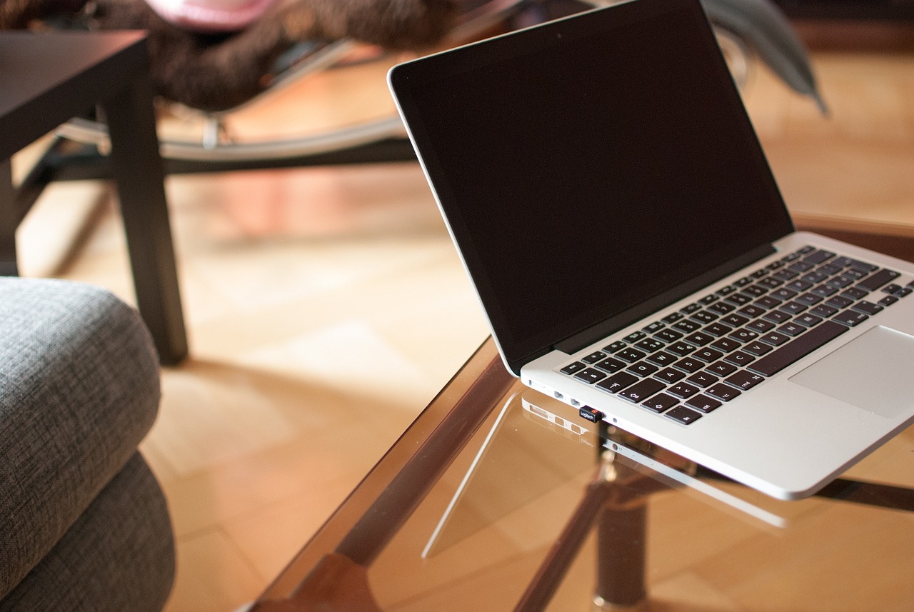 Computer on Table