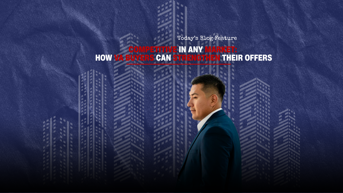 VA buyer reviewing offer strategy with Realtor® before submitting an offer.