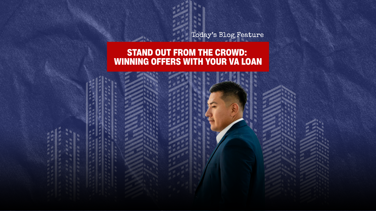 A veteran couple reviewing their home offer documents with a Realtor® before submitting a VA-backed offer.