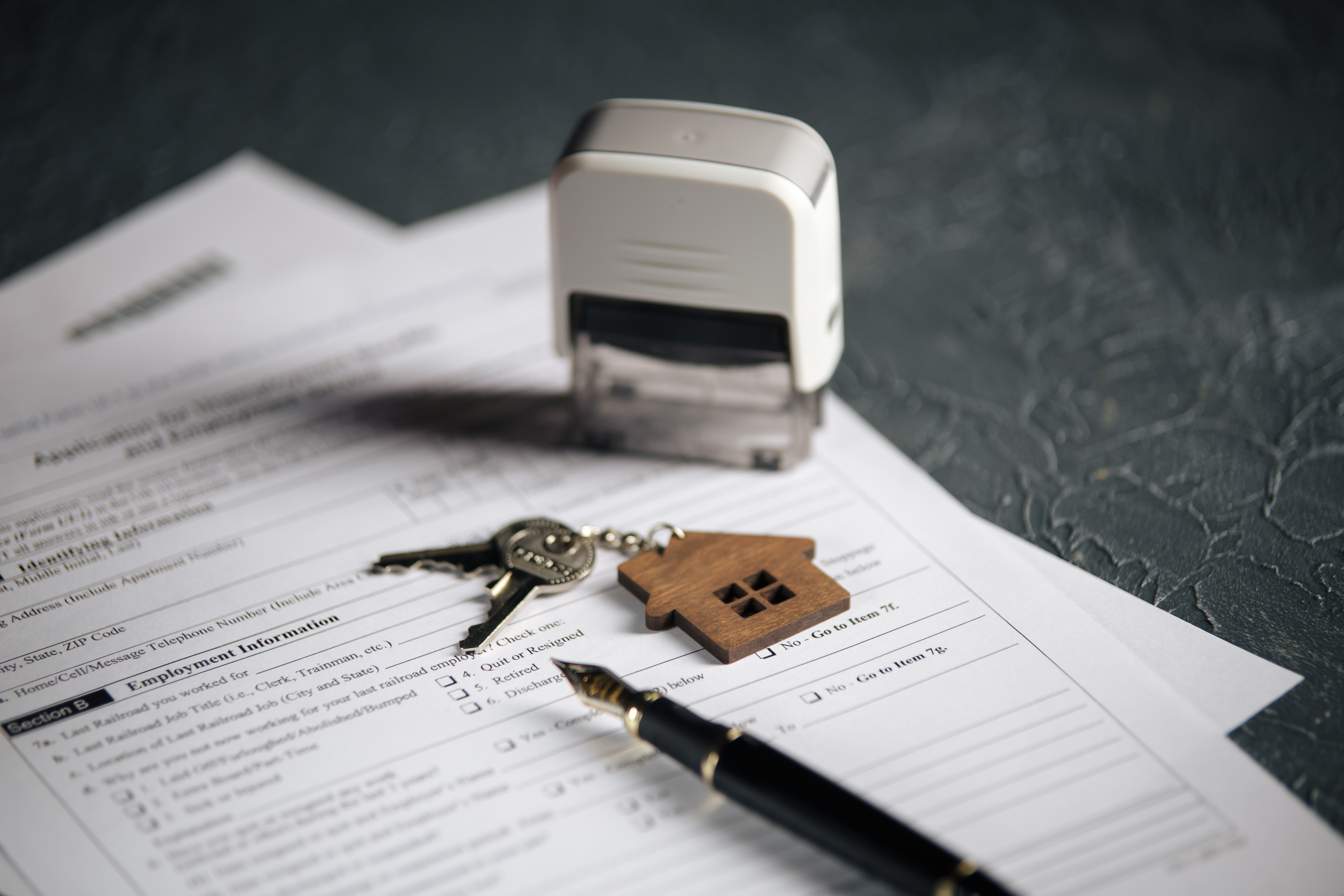 Oceanside probate home listed for sale before probate is complete with heirs reviewing court documents.