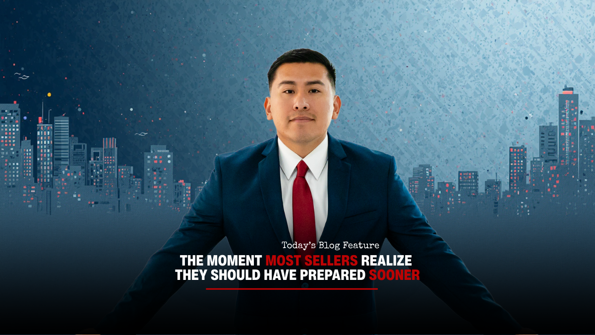 Homeowner reviewing checklist while preparing a home for sale