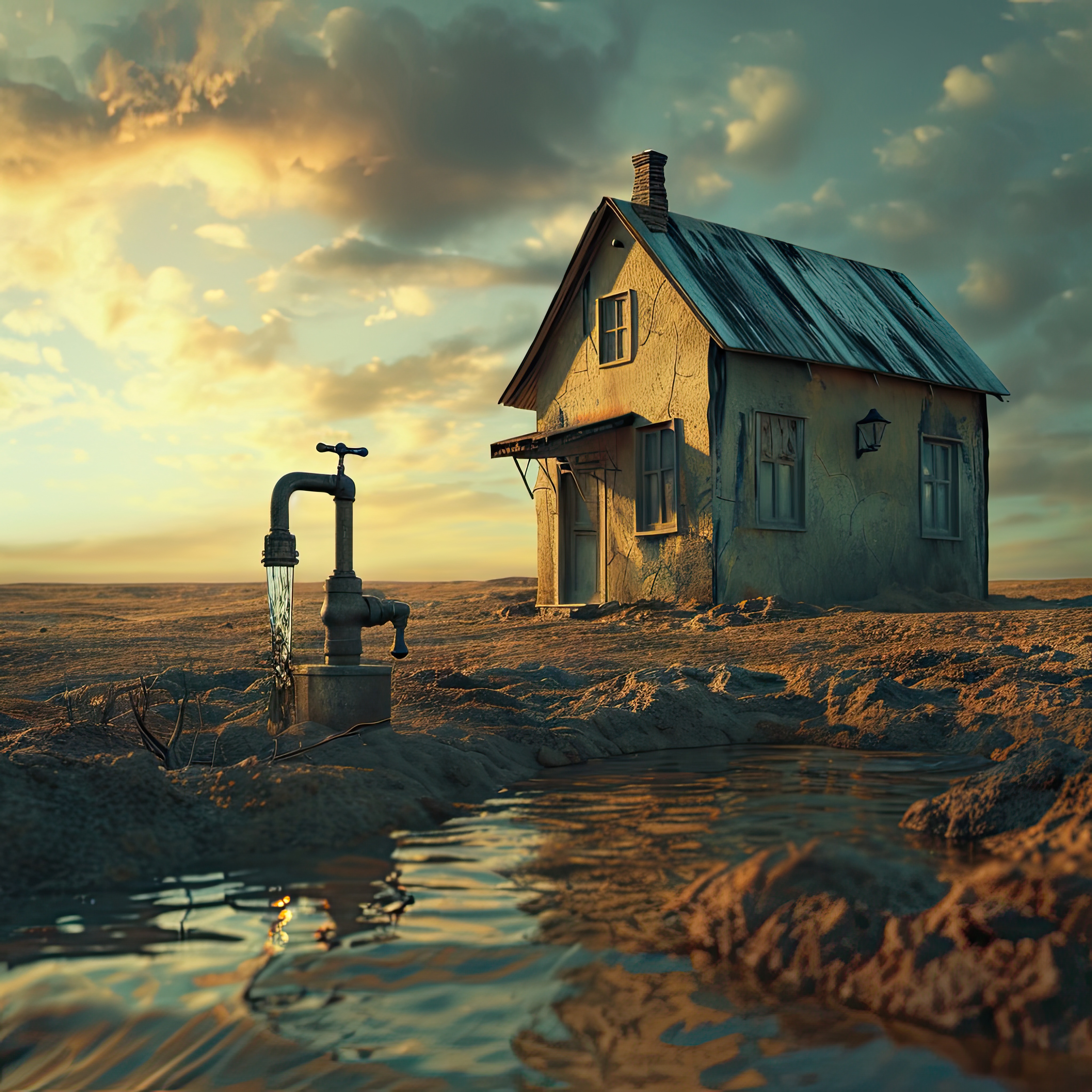 Probate home for sale with septic system replacement challenges.