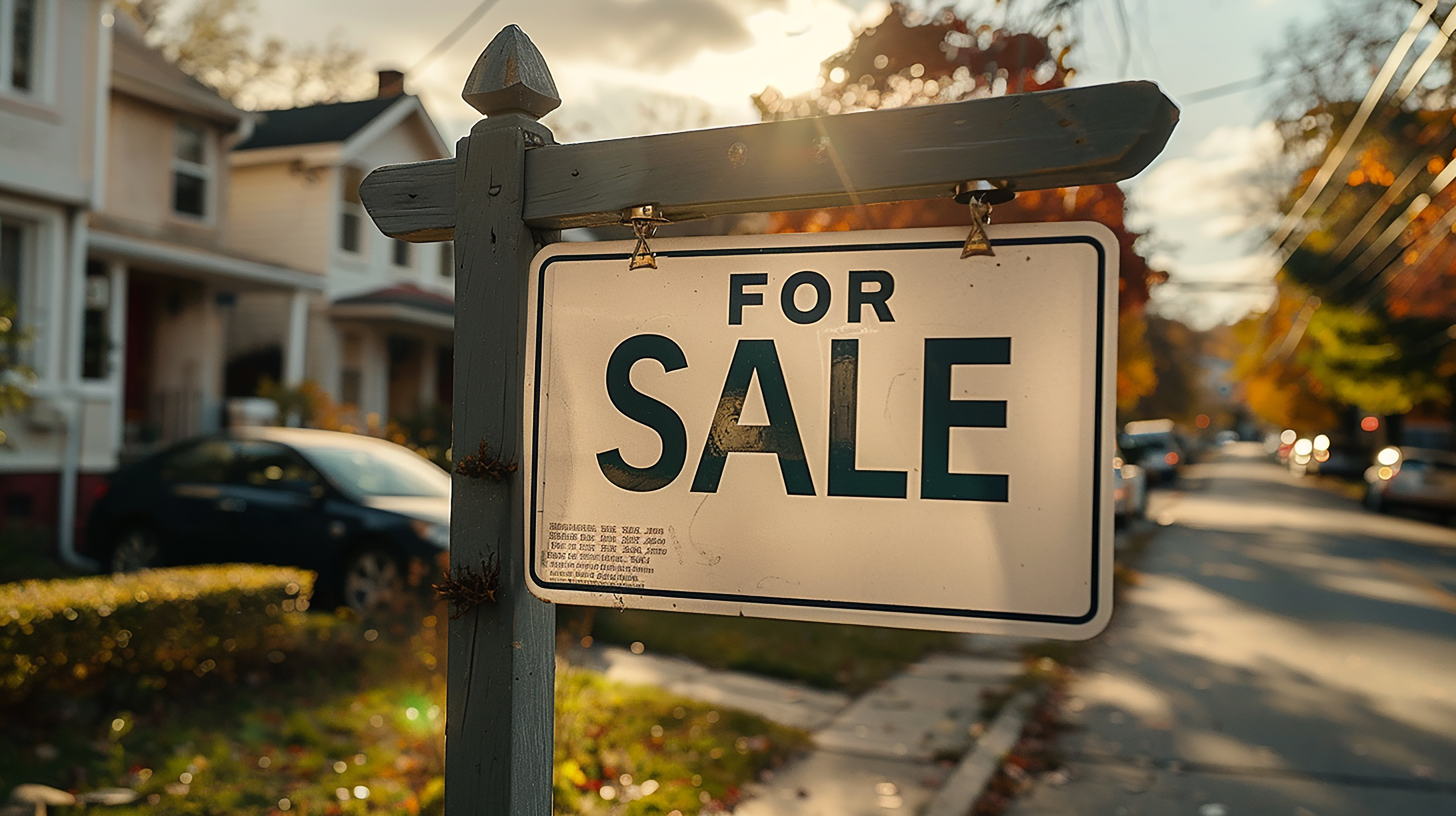 Oceanside probate property for sale with city code enforcement violation posted