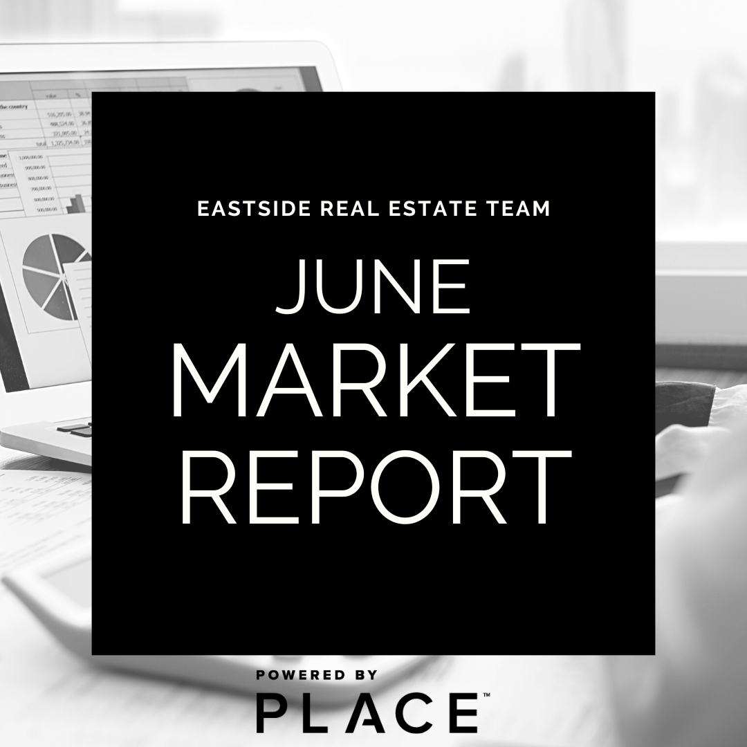 King County & Eastside June 2023 Housing Monthly Stats header image.