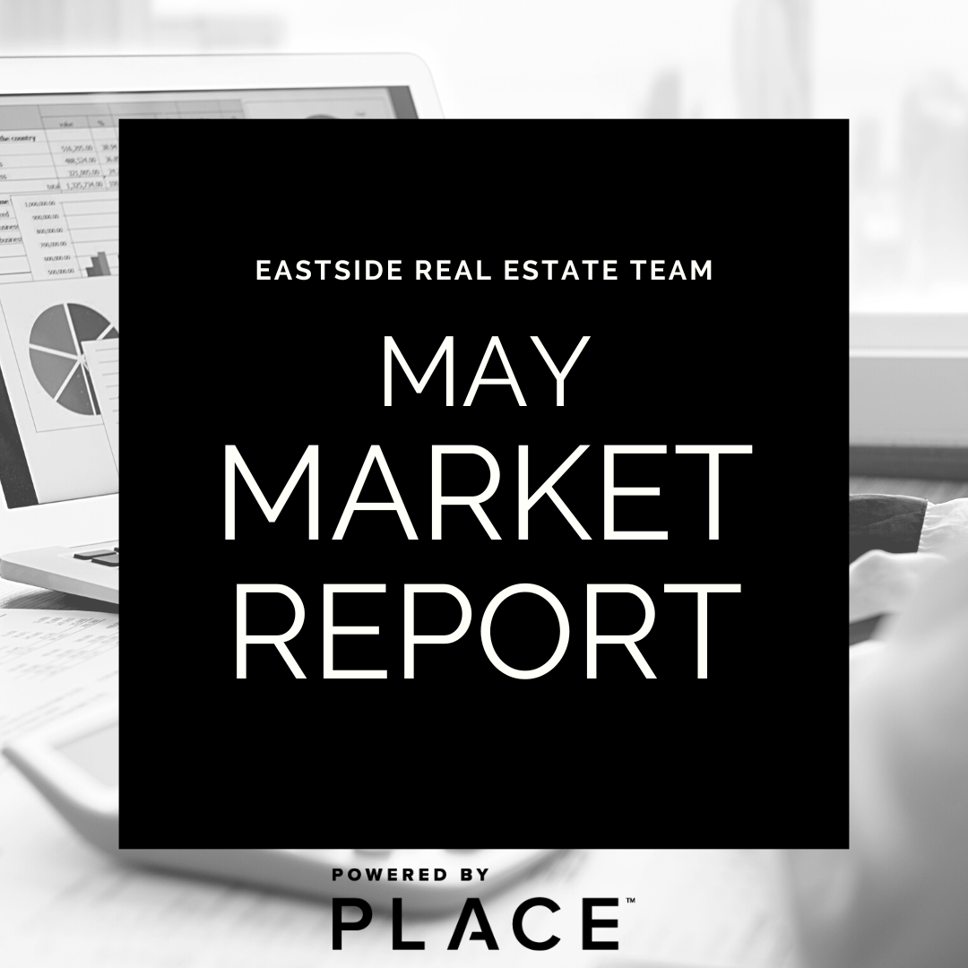 King County & Eastside May 2023 Housing Monthly Stats header image.