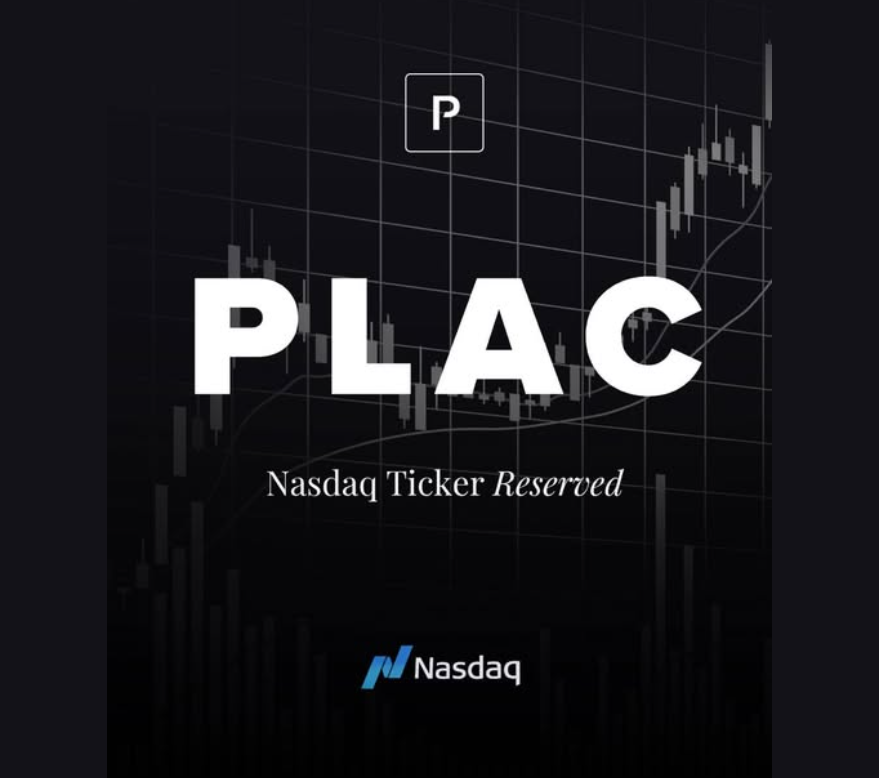 We got our Ticker Name!...PLAC header image.