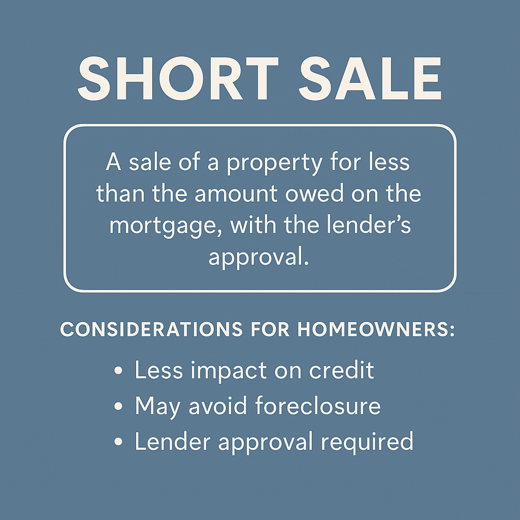 Short Sales-What are they? Should I consider one? header image.