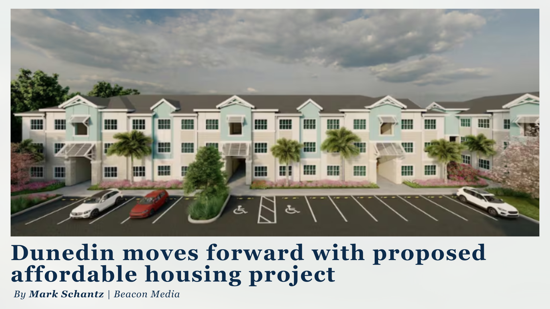 Dunedin moves forward with proposed affordable housing project header image.