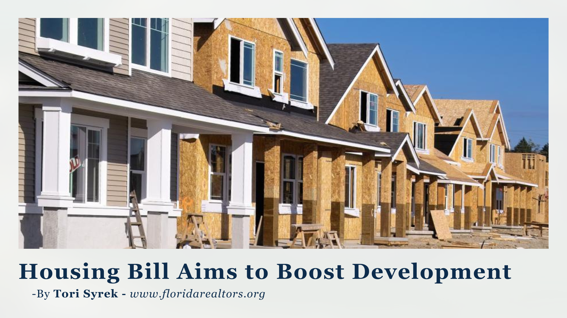 Housing Bill Aims to Boost Development header image.