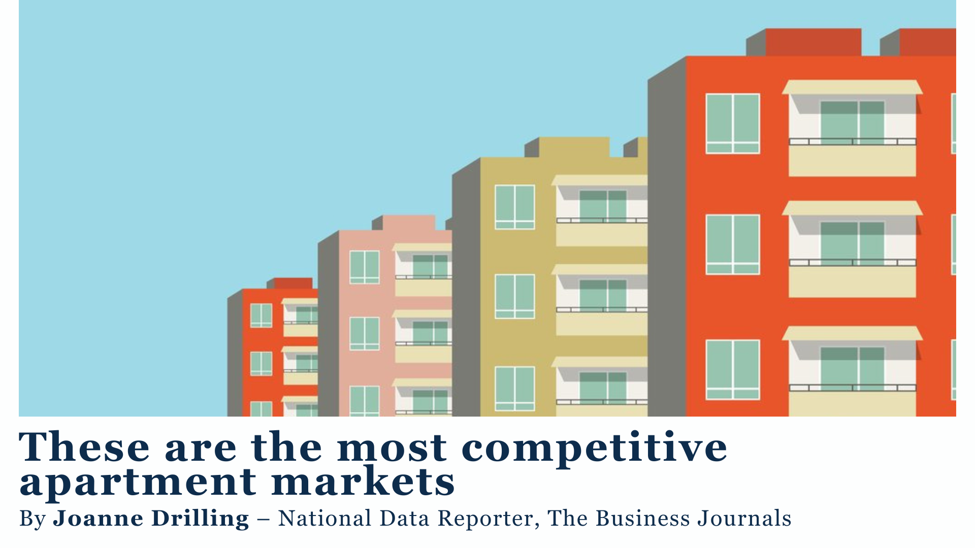 These are the most competitive apartment markets header image.