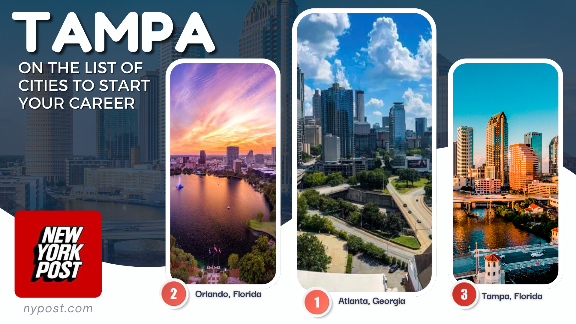 The best and worst cities to start your career revealed header image.
