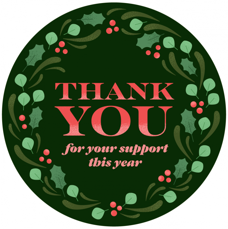 Thank You for All Your Support header image.