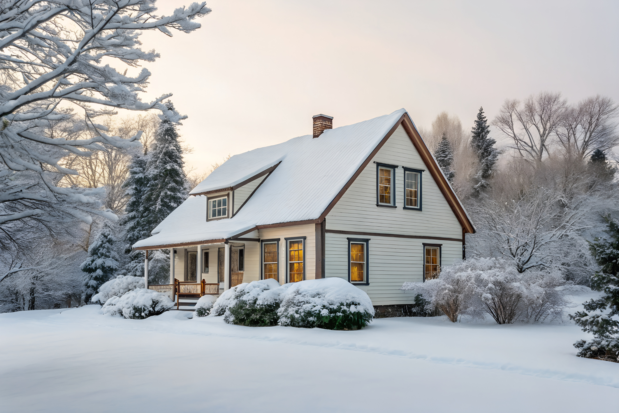 Winter Home Maintenance Checklist header image.
