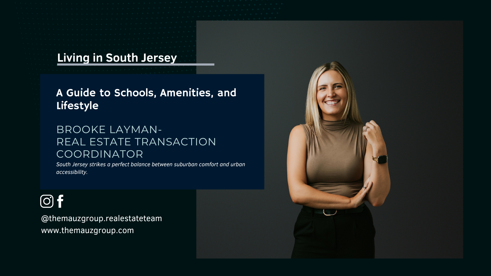 Living in South Jersey: A Guide to Schools, Amenities, and Lifestyle header image.