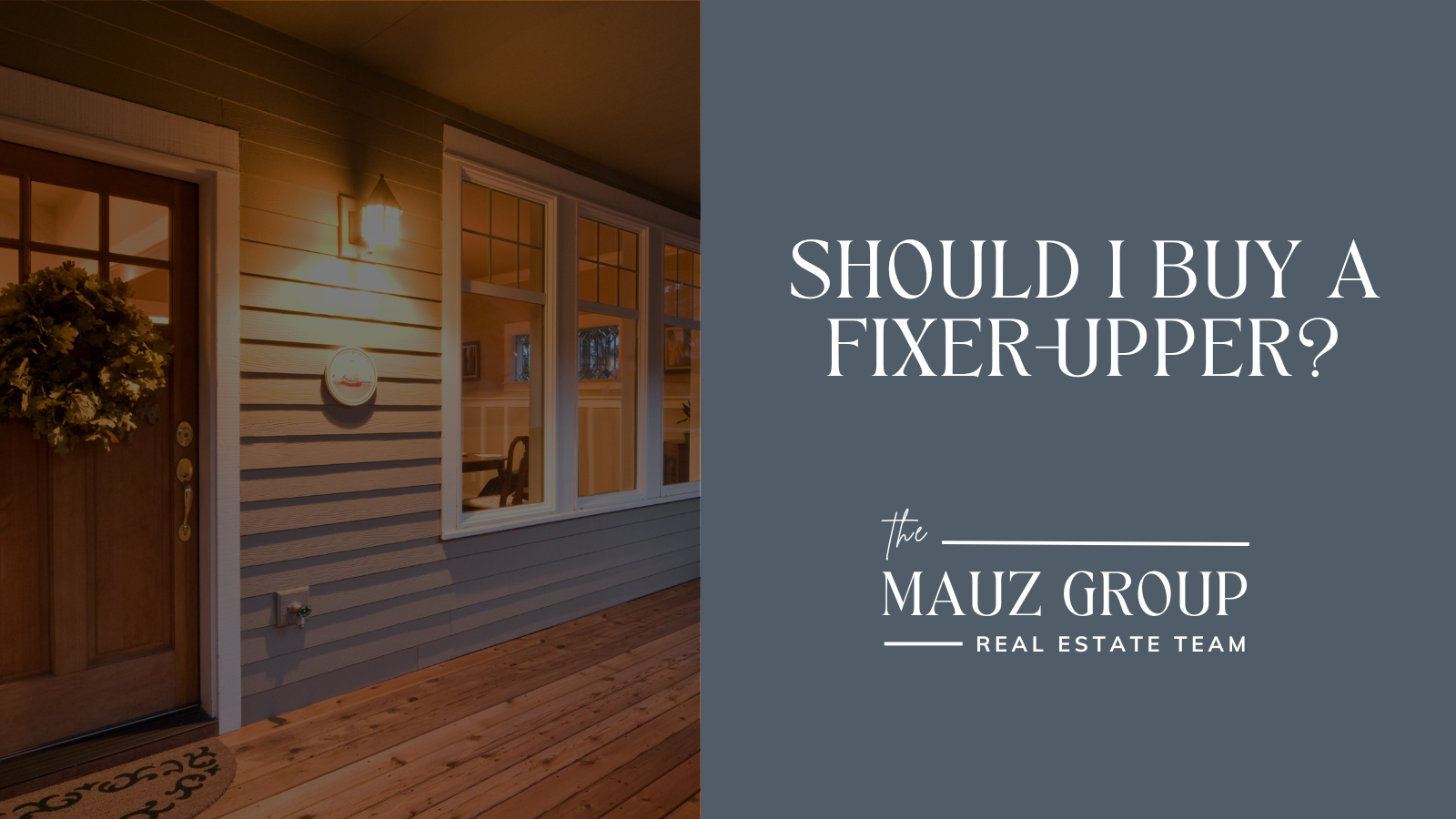 Should I buy a fixer-upper? header image.
