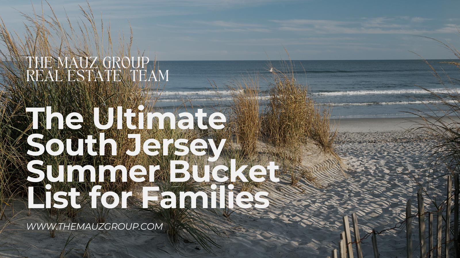 The Ultimate South Jersey Summer Bucket List for Families header image.