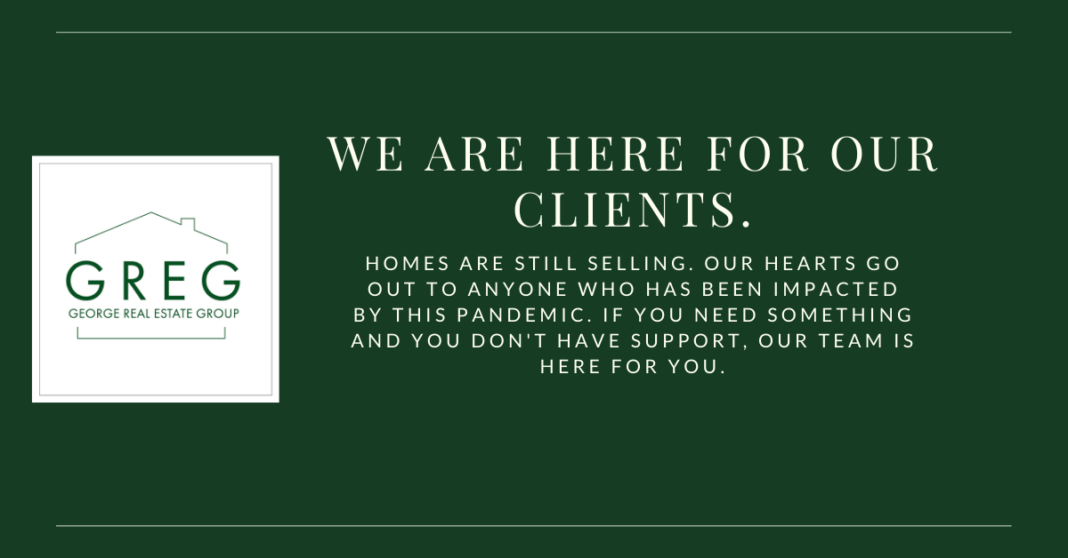 We are here for our clients. header image.