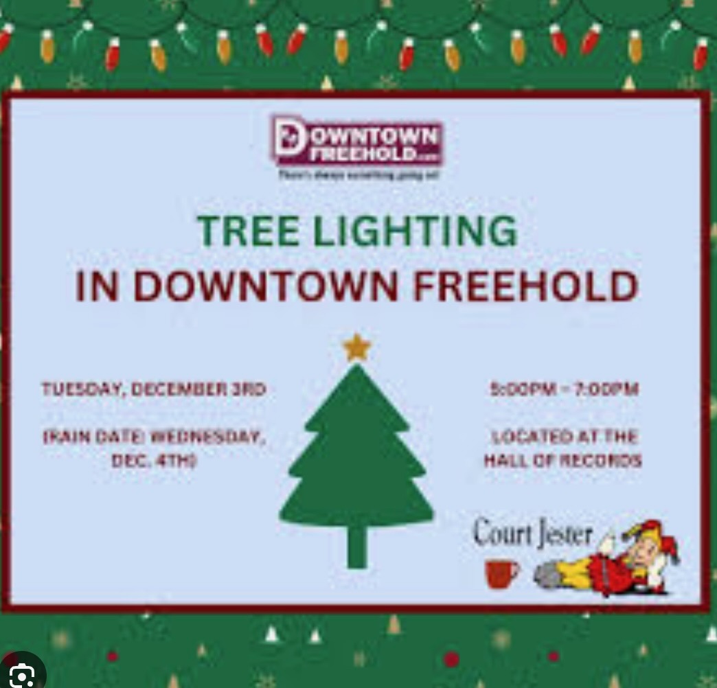 Holiday Events in Freehold, Marlboro & Manalapan header image.