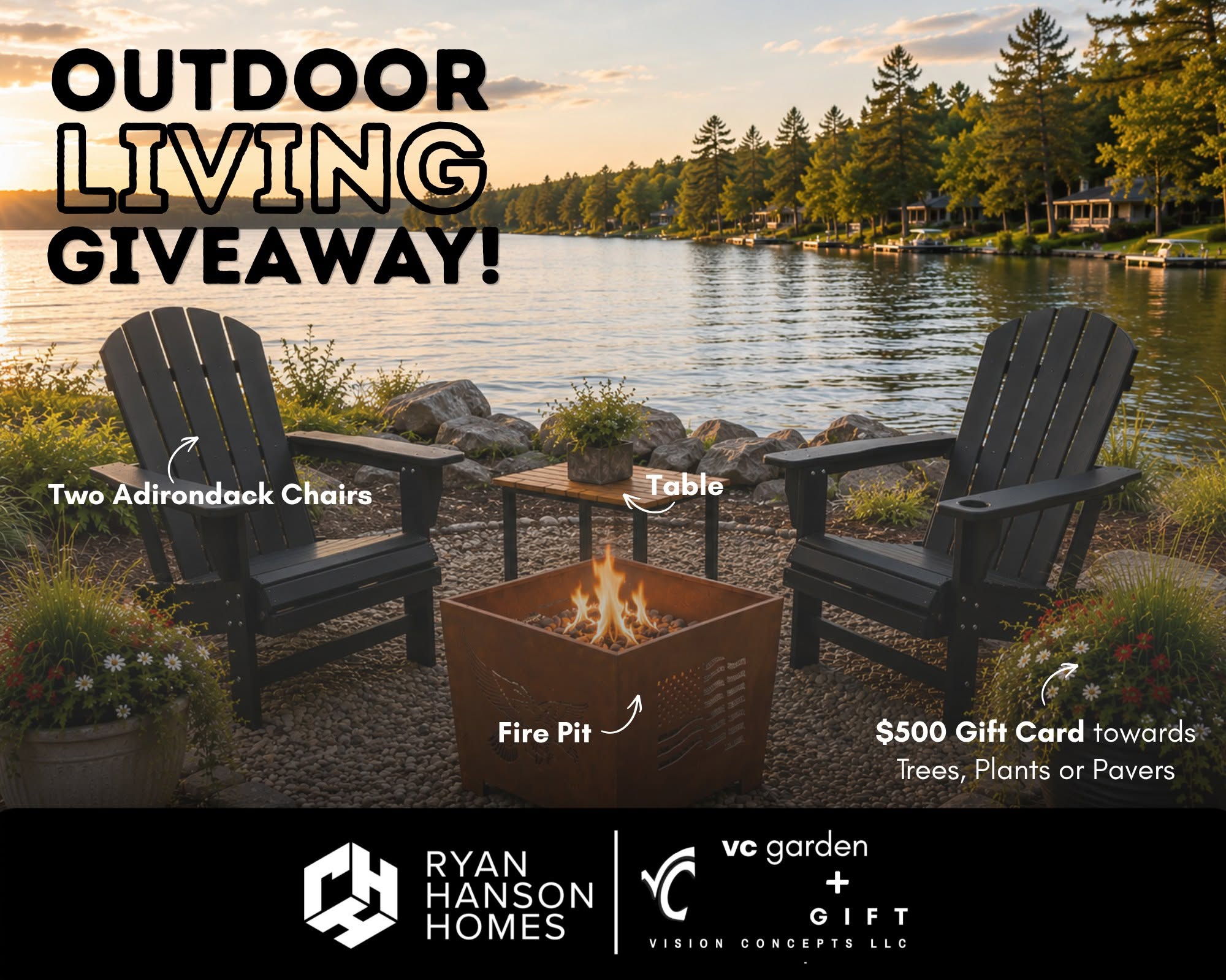 Ryan Hanson Homes Summer Giveaway! header image.