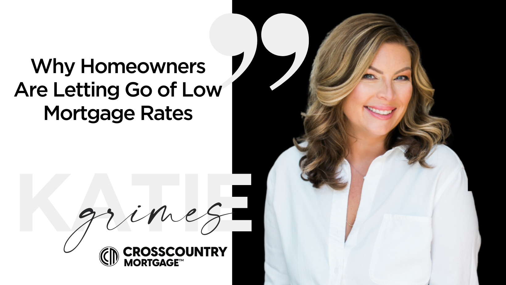 Why Homeowners Are Letting Go of Low Mortgage Rates header image.