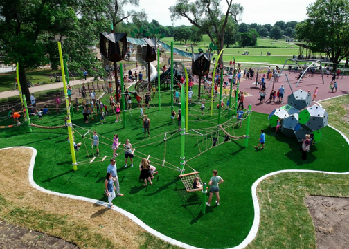 Best Parks in Kansas City, Meadowbrook, Spring Walking Trails