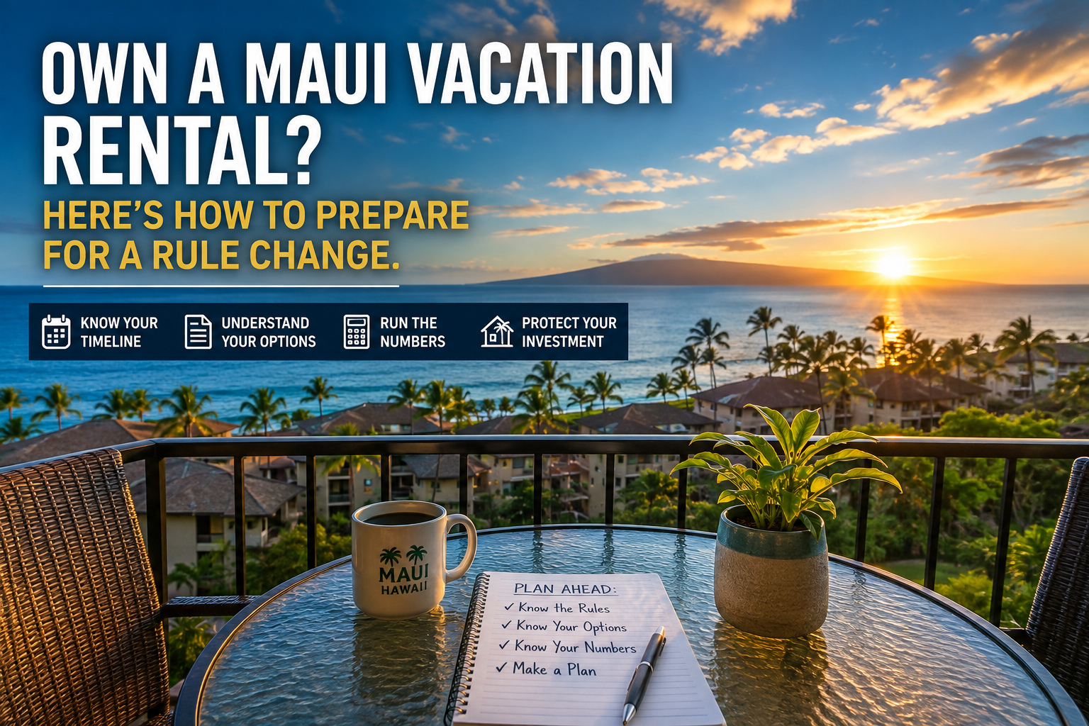 Maui Bill 9 vacation rental guide for Maui property owners preparing for short-term rental rule changes