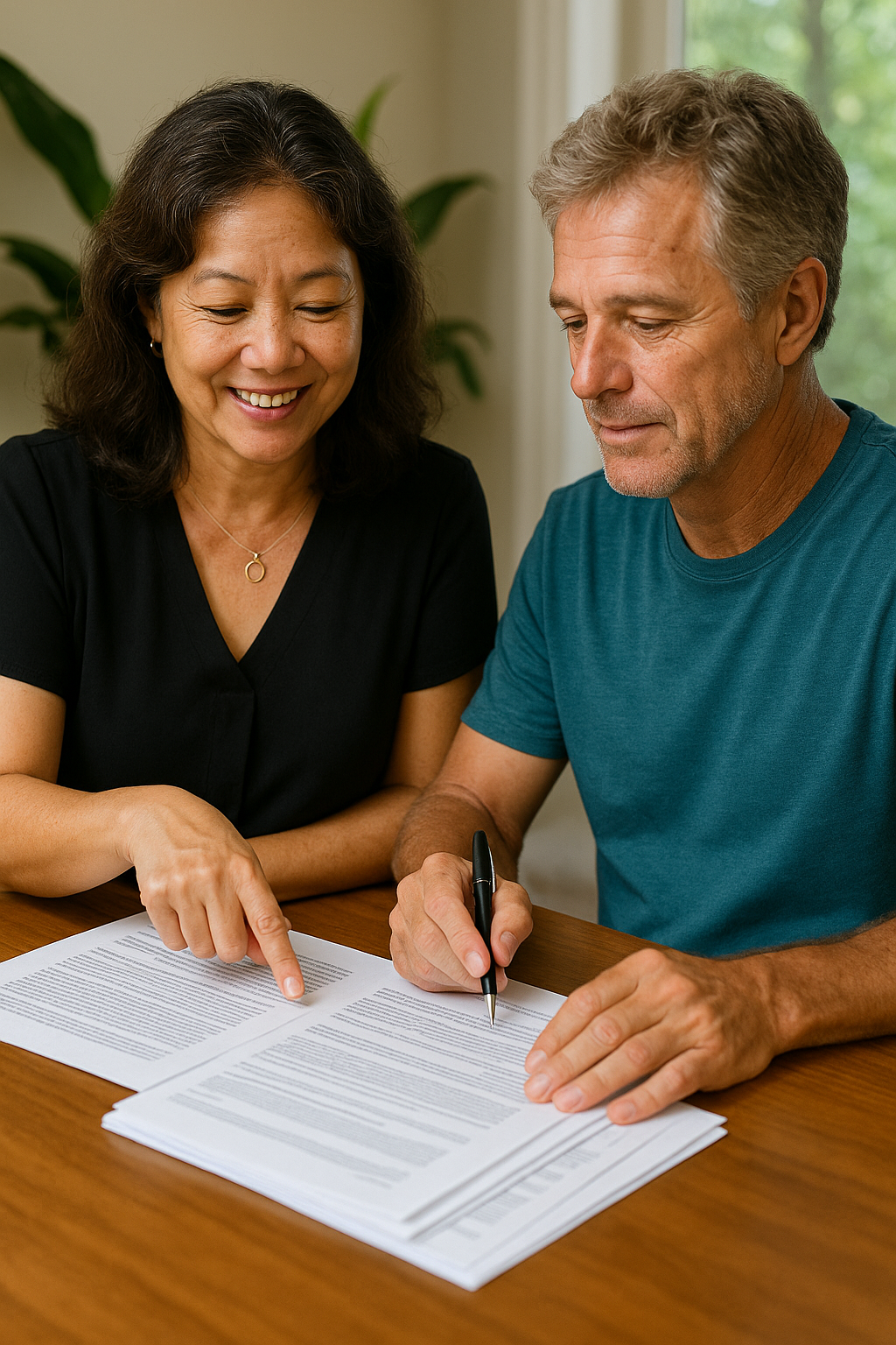 Escrow officer explaining HARPTA withholding to non-resident Maui property seller