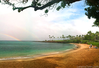Lahaina coastline in West Maui highlighting long-term real estate investment potential