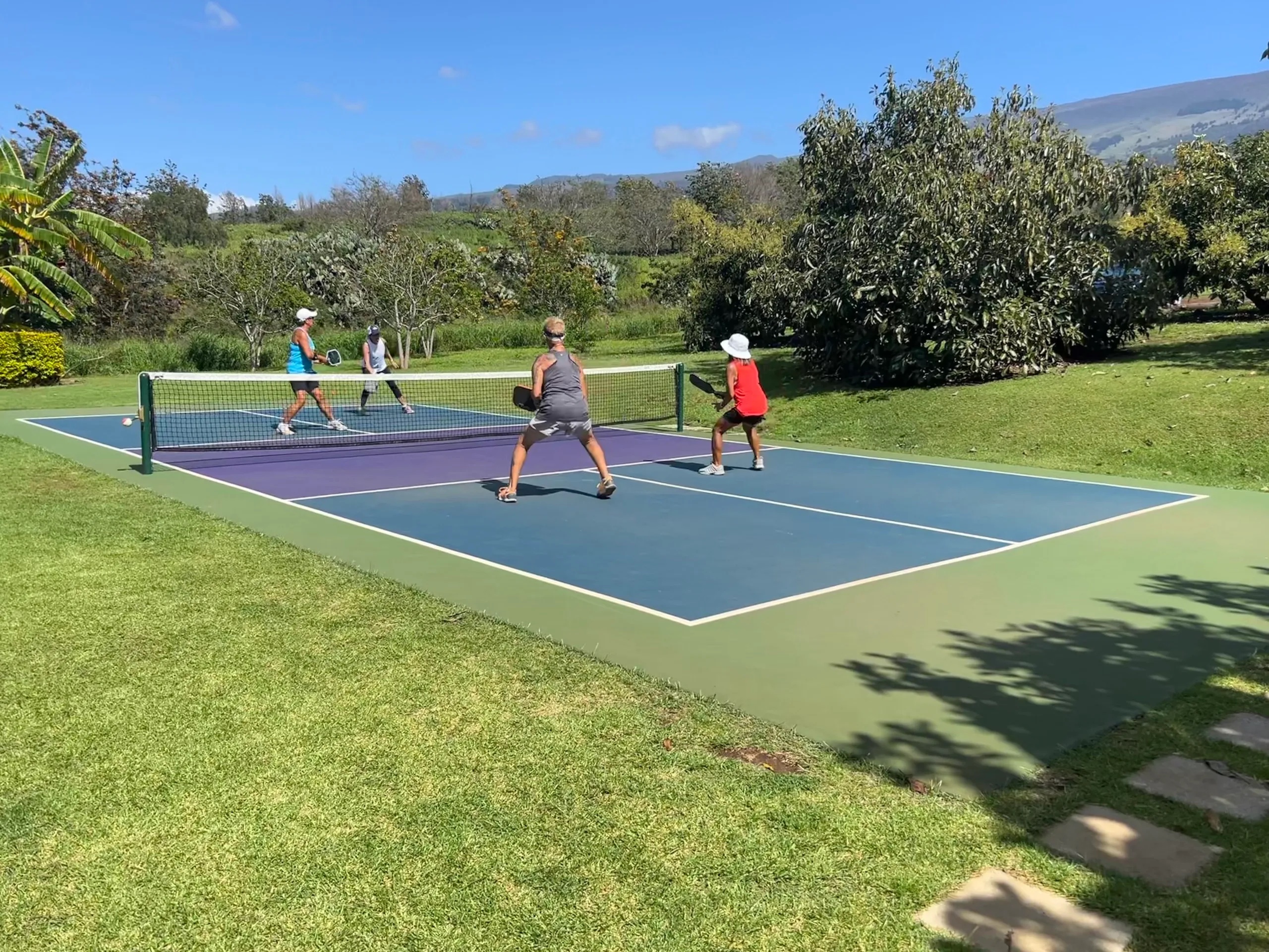 Pickleball on Maui header image.