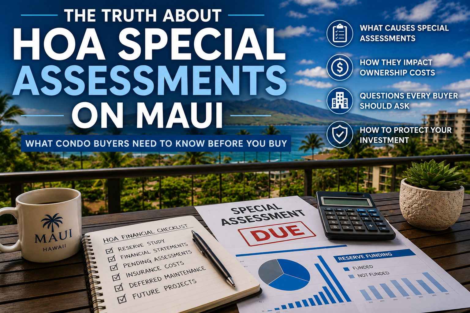 Maui condo HOA special assessments and ownership costs buyers should understand before purchasing