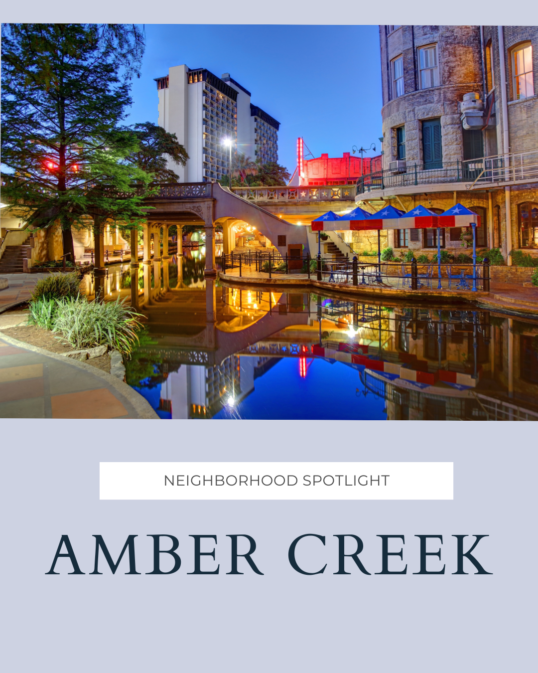 Neighborhood Spotlight: Amber Creek, San Antonio header image.