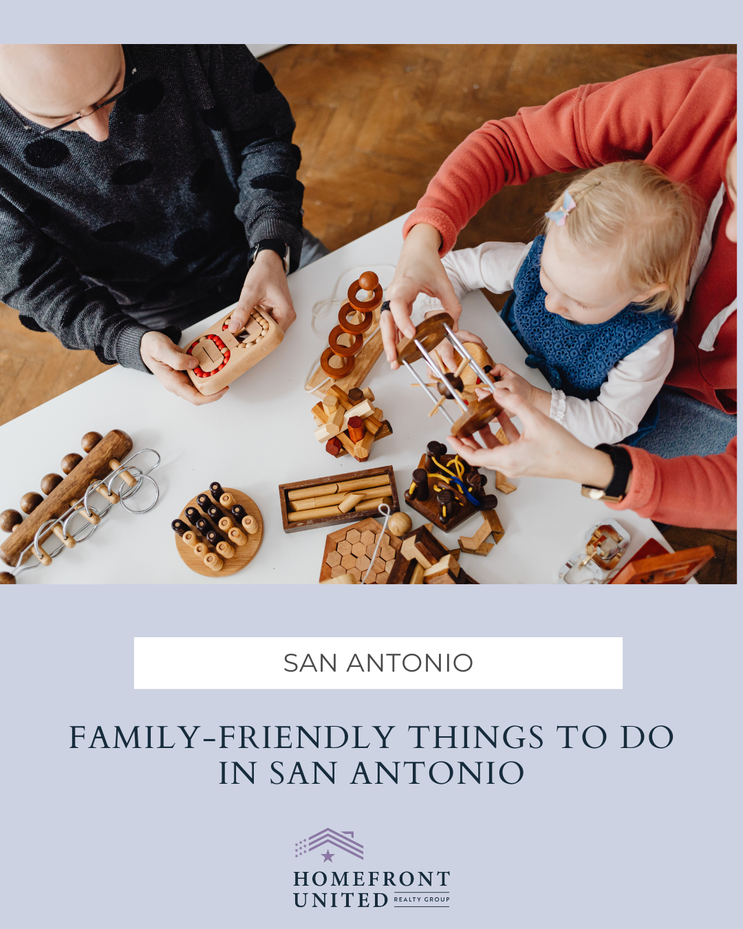 Family-Friendly Things to Do in San Antonio header image.