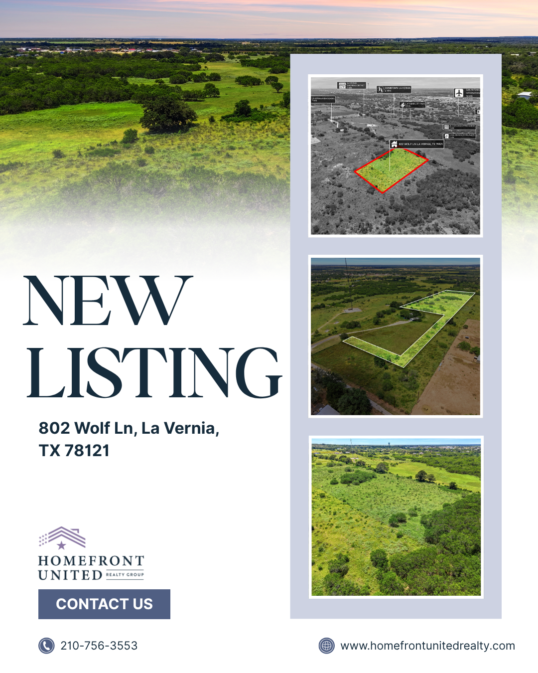Discover 10 Beautiful Acres in La Vernia, TX – A Place to Build Your Texas Dream header image.