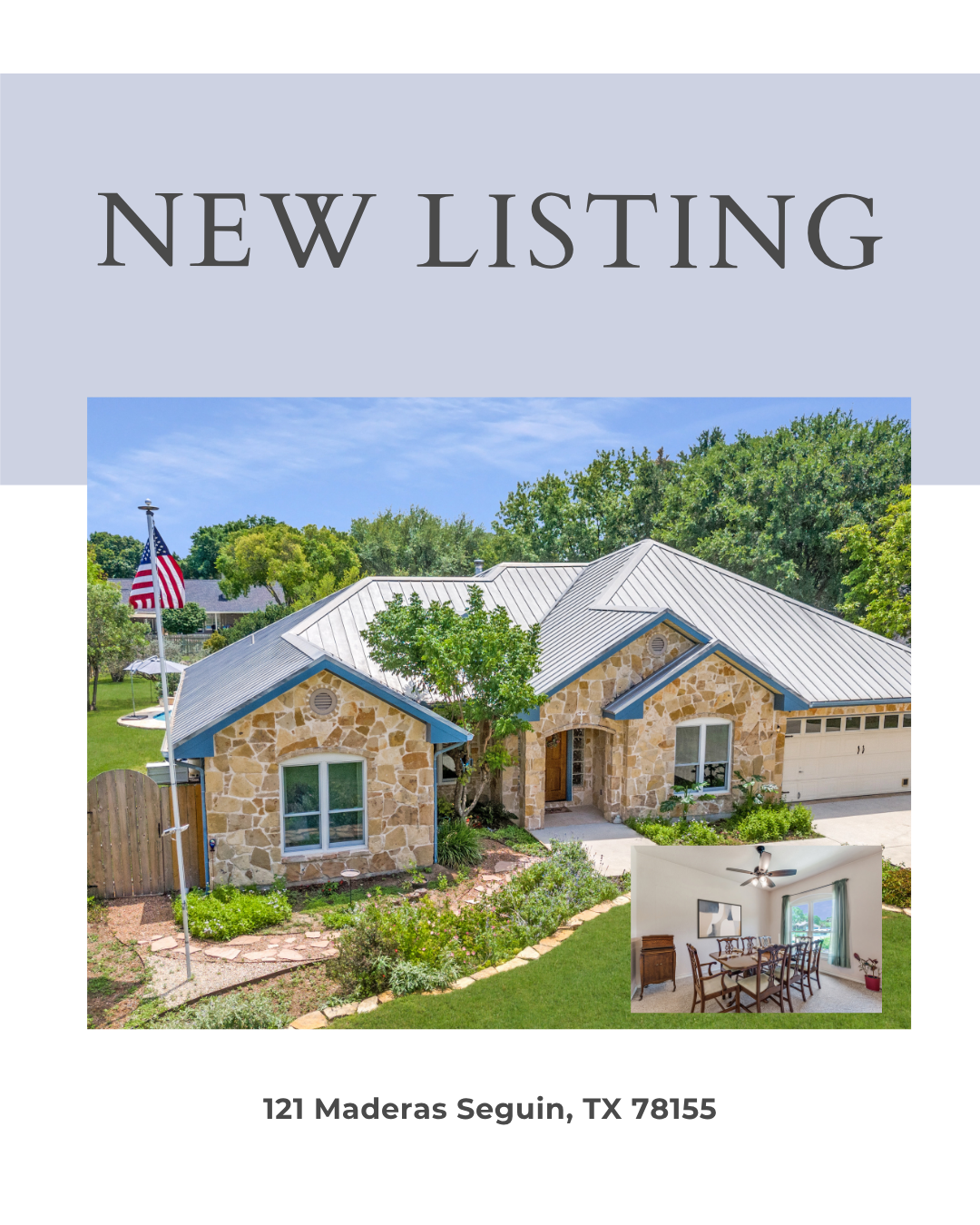 🏡 For Sale: 121 Maderas, Seguin – Your Private Paradise in Las Brisas on Lake McQueeney header image.