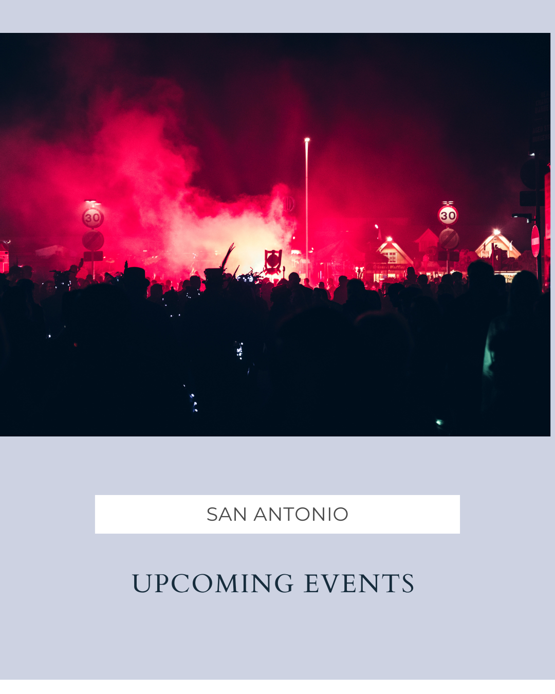 Events in San Antonio: 03-27-26 header image.
