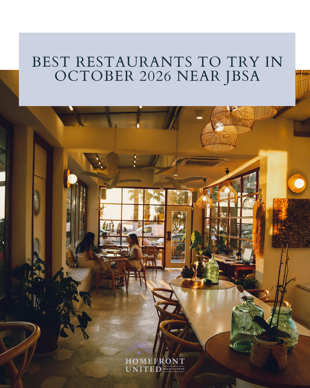 Best Restaurants To Try in October 2026 Near JBSA header image.