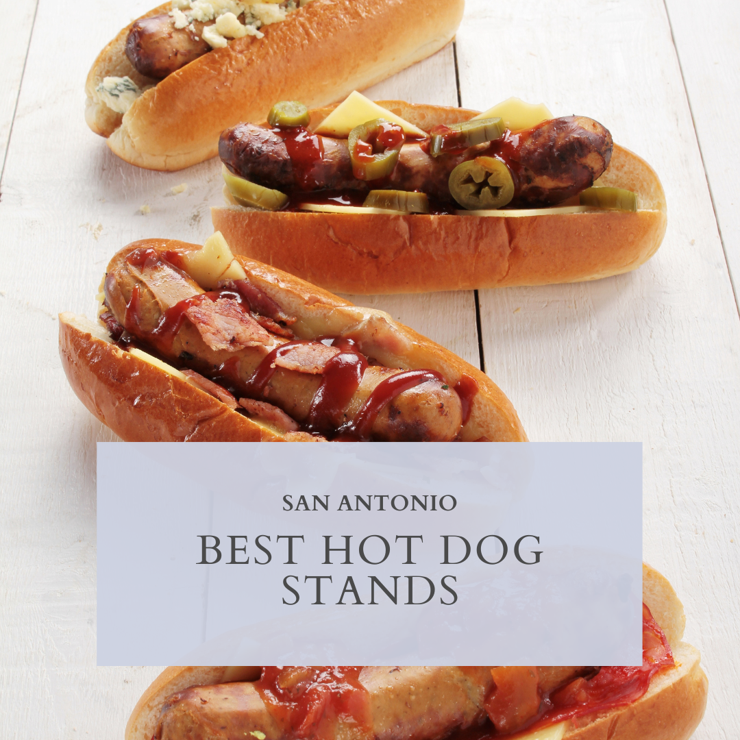 Best Hot Dog Stands in San Antonio header image.