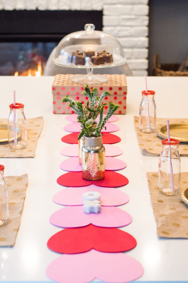 DIY Valentine’s Day Table Runner header image.